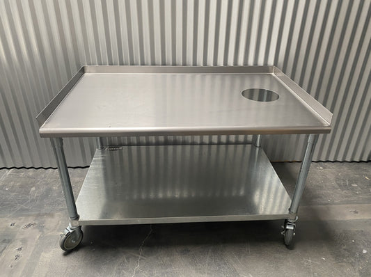 Equipment Stand- Custom Drilled for use with Resinator  machines *No Wheels*
