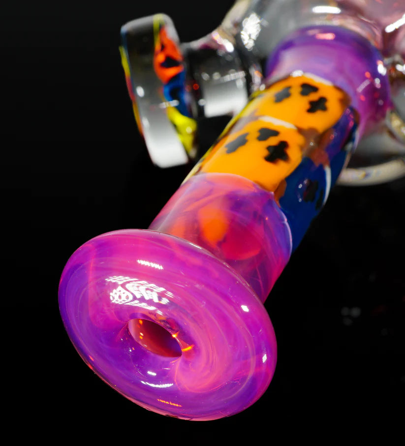 CRUNKLESTEIN - Telemagenta Rainbow Skull Chipper Tube