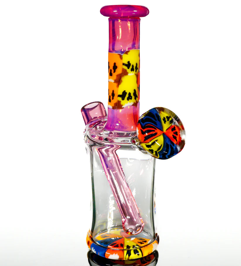 CRUNKLESTEIN - Telemagenta Rainbow Skull Chipper Tube