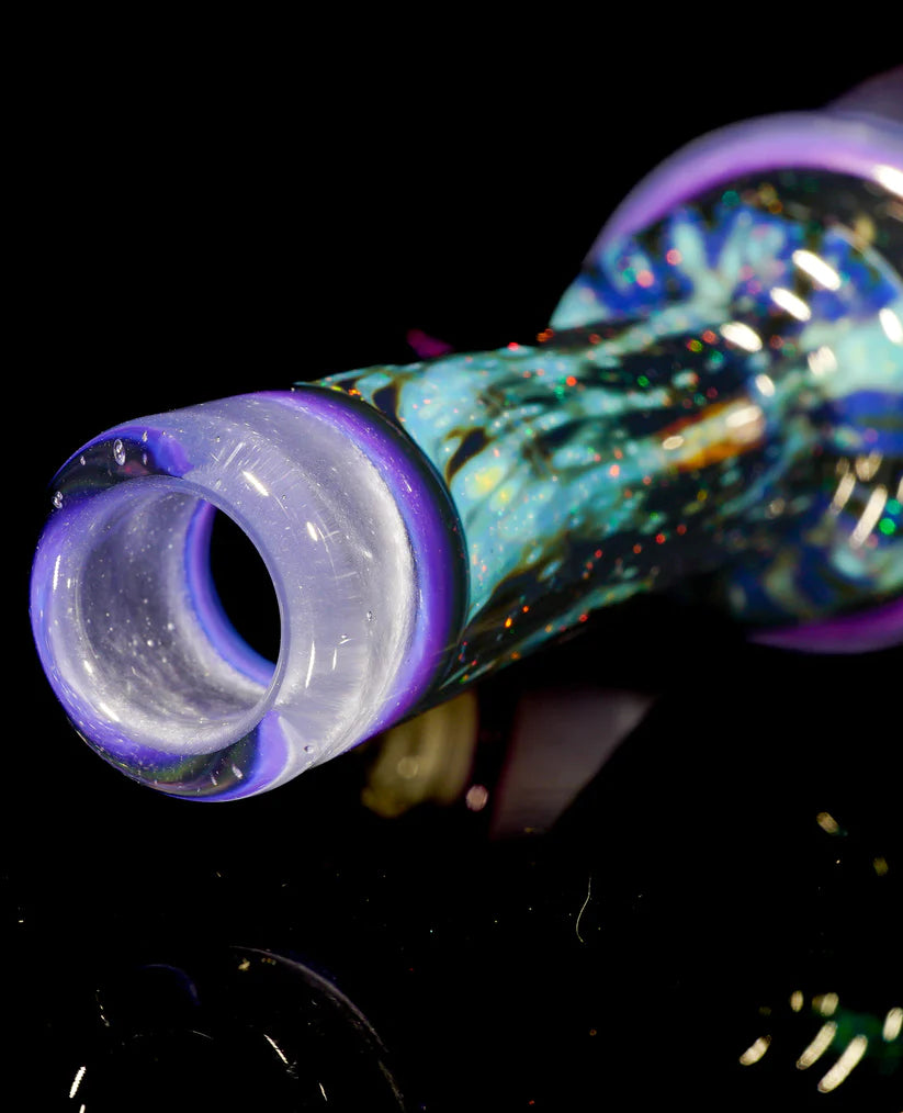 BIG Z / CRUNKLESTEIN - Heisenberg sur UV Blue Satin Crushed Opal Space et Milli Tube