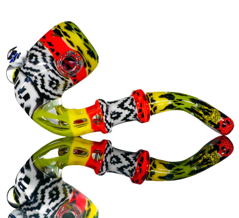 CRUNKLESTEIN - UV Rasta Skull ChipStack Sherlock