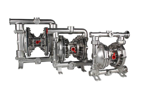 Bomba de etanol -40C AODD Cumple con la FDA 44GPM SS PSF170