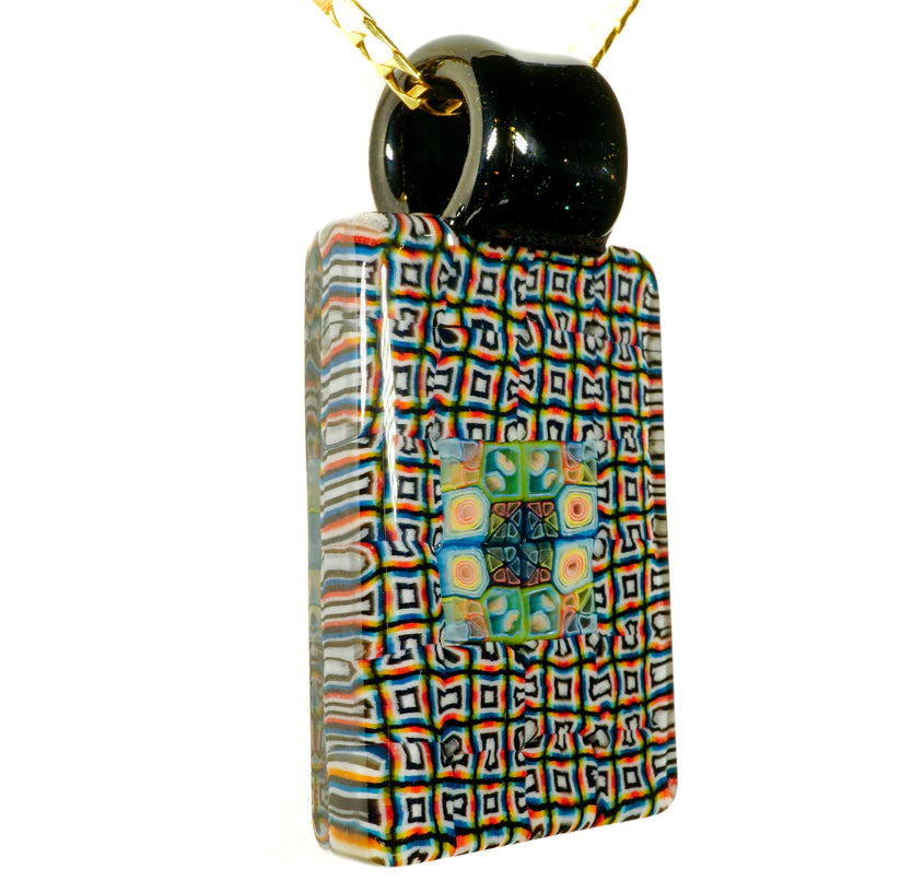 JEFF HEATH - Murrine Tile Pendant no.2