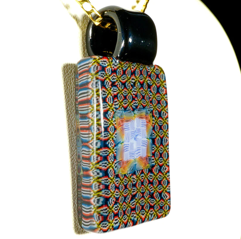 JEFF HEATH - Murrine Tile Pendant no.3