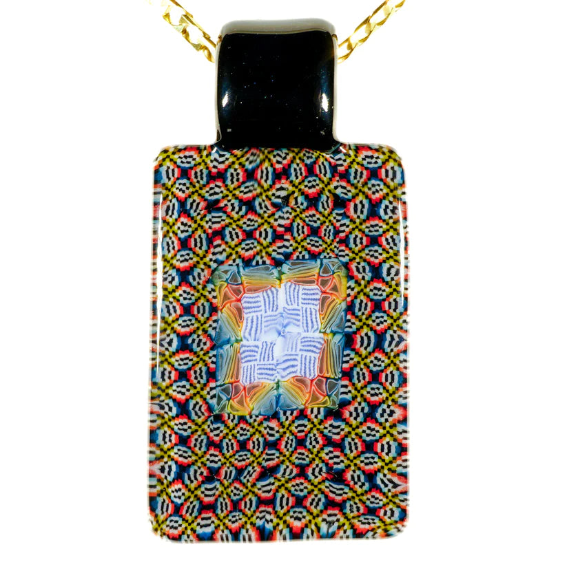 JEFF HEATH - Murrine Tile Pendant no.3