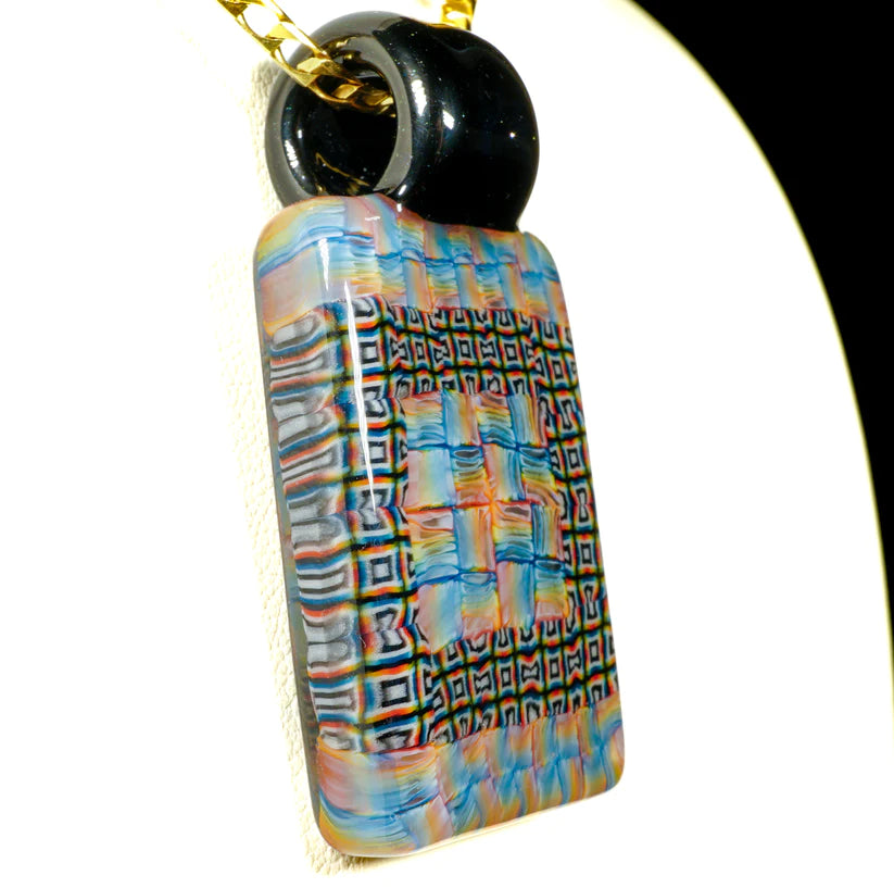 JEFF HEATH - Murrine Tile Pendant no.5