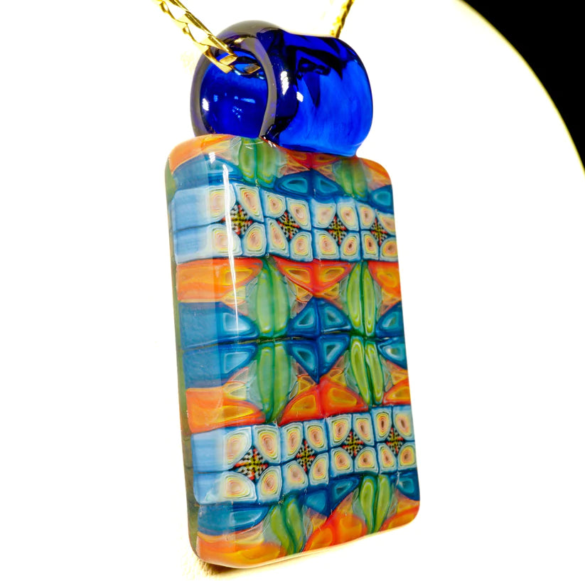 JEFF HEATH - Murrine Tile Pendant no.6