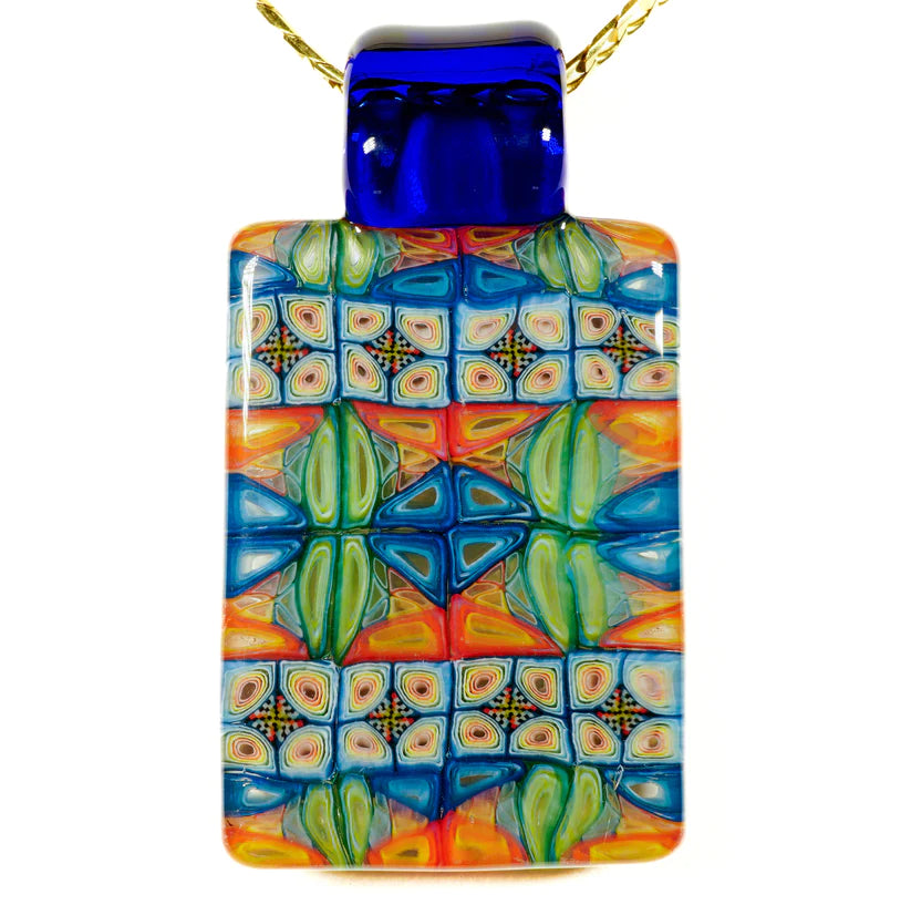 JEFF HEATH - Murrine Tile Pendant no.6