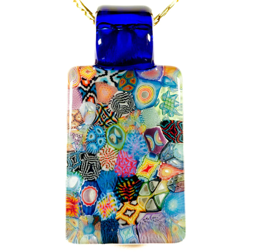 JEFF HEATH - Time Capsule Murrine Tile Pendant no.1