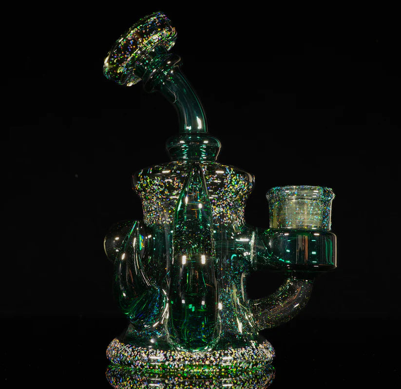 QUARTZ CASTLE - Double Crushed Opal Horned Banger Hanger