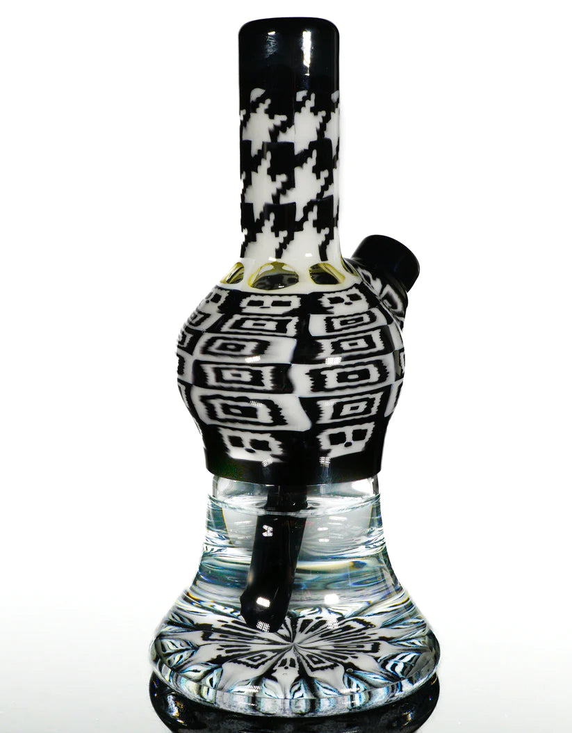 CRUNKLESTEIN - Black and White Houndstooth Session Tube