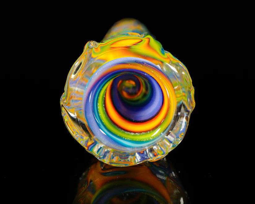 STOKE - Rainbow Spiral Kaleidoscope Chillum