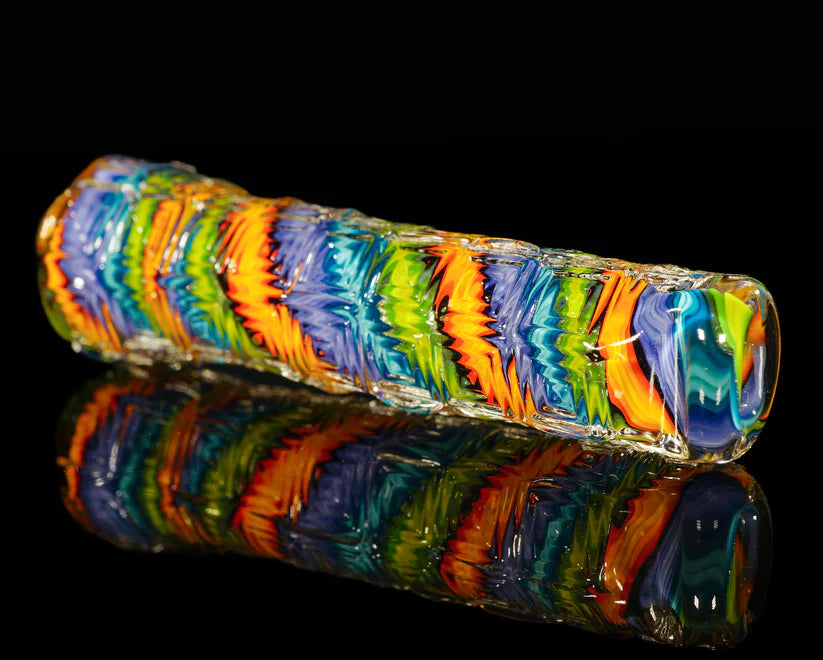 STOKE - Rainbow Spiral Kaleidoscope Chillum