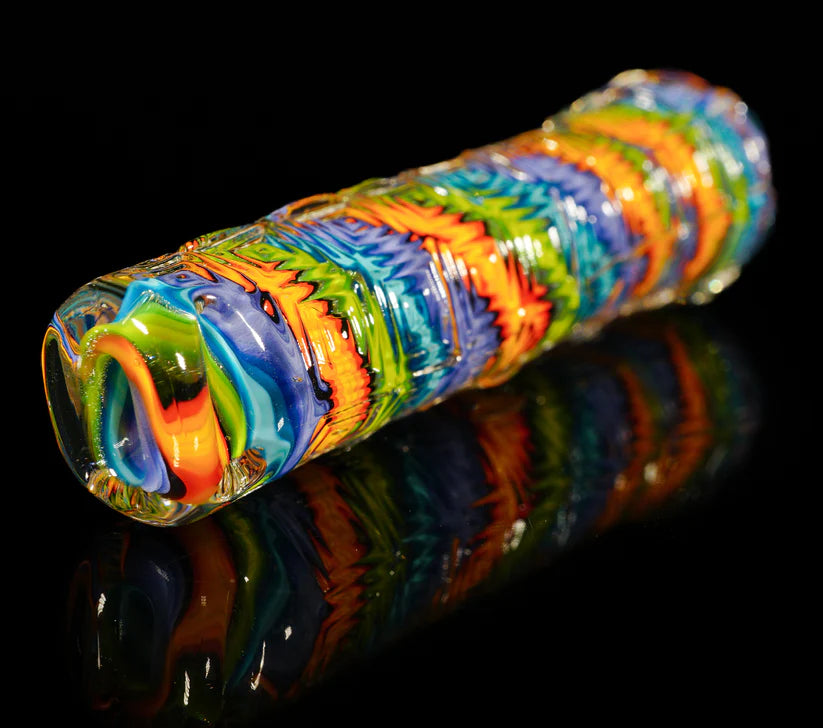 STOKE - Rainbow Spiral Kaleidoscope Chillum