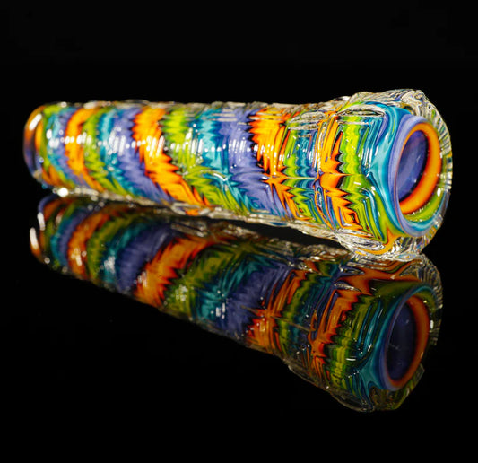 STOKE - Rainbow Spiral Kaleidoscope Chillum